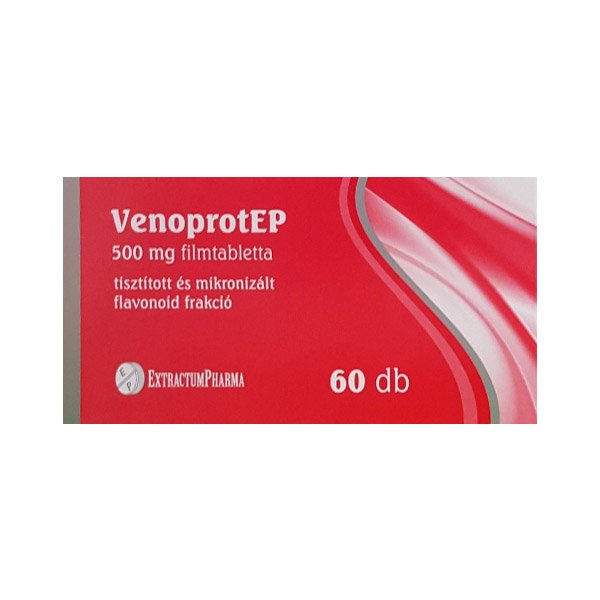Venoprotep 500 mg filmtabletta (60x)