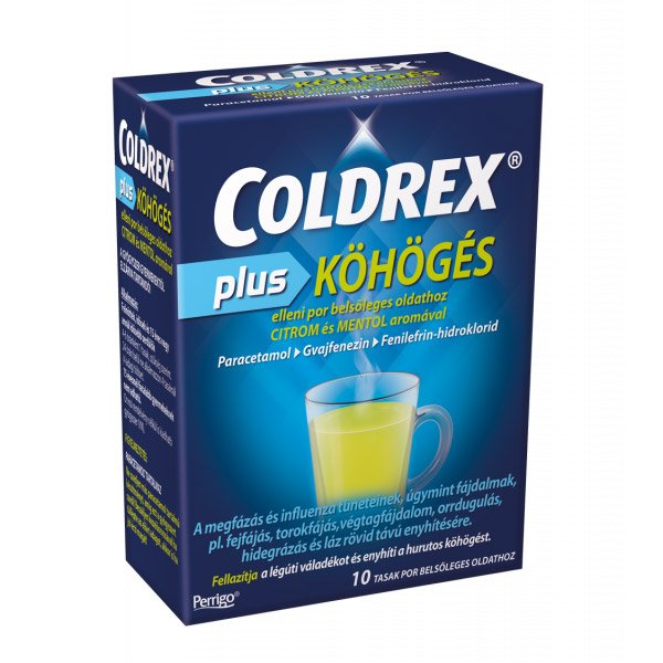 Coldrex Plus köhögés elleni por belsőleges oldathoz (10x)