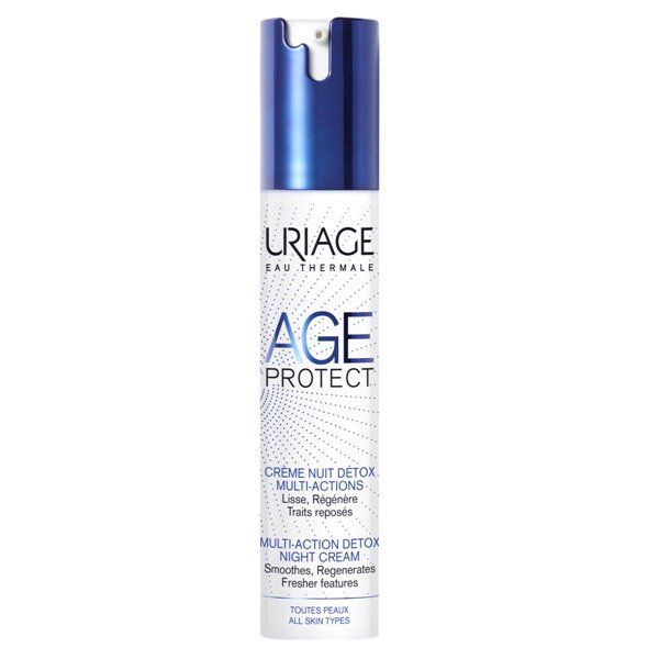 Uriage Age Protect Detox éjszakai ránctalanító krém (40ml)