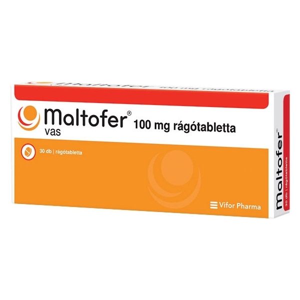 Maltofer 100 mg rágótabletta (30x)