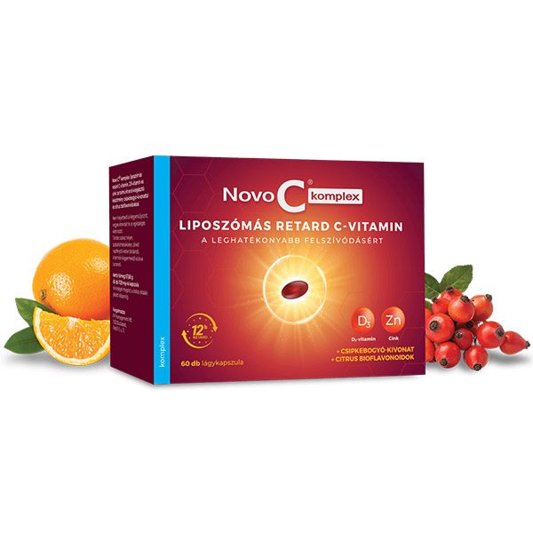 Novo C Komplex liposzómás Retard C-vitamin kapszula (60x)