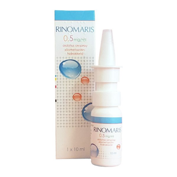 Rinomaris 0,5 mg/ml oldatos orrspray (10ml)