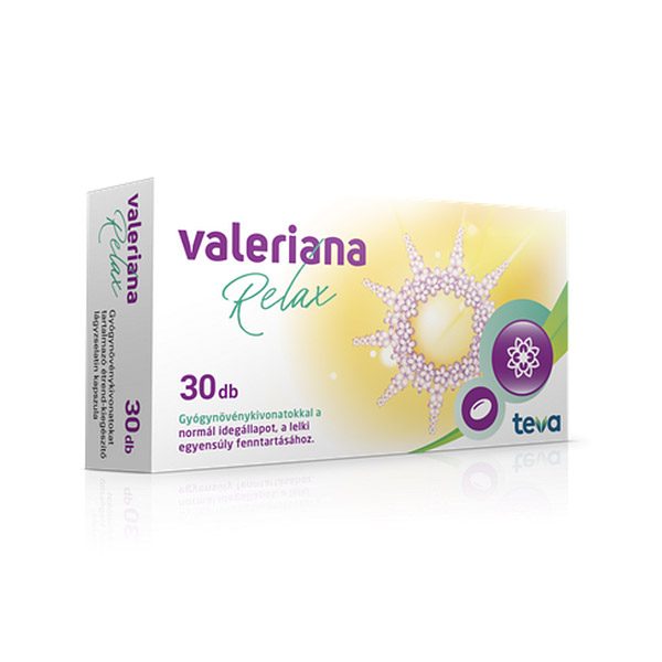 Valeriana Relax lágyzselatin kapszula (30x)