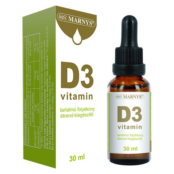 Marnys D3-vitamin csepp (30ml)