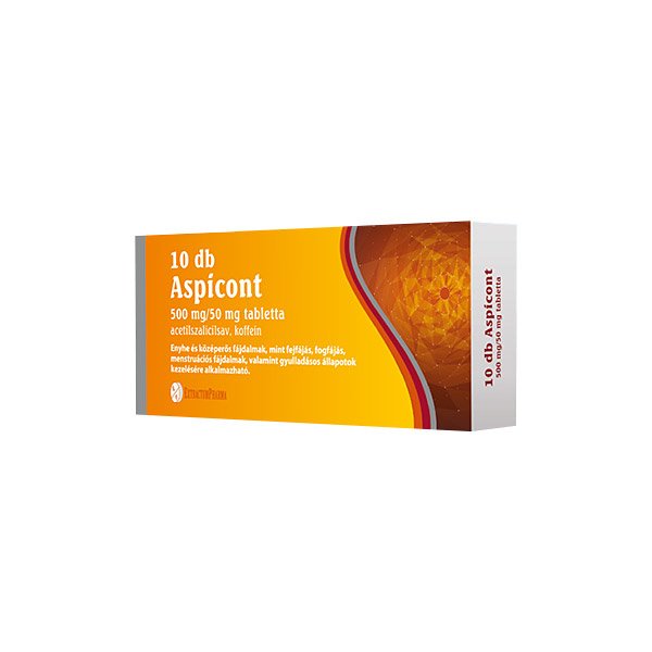 Aspicont 500 mg/50 mg tabletta (10x)