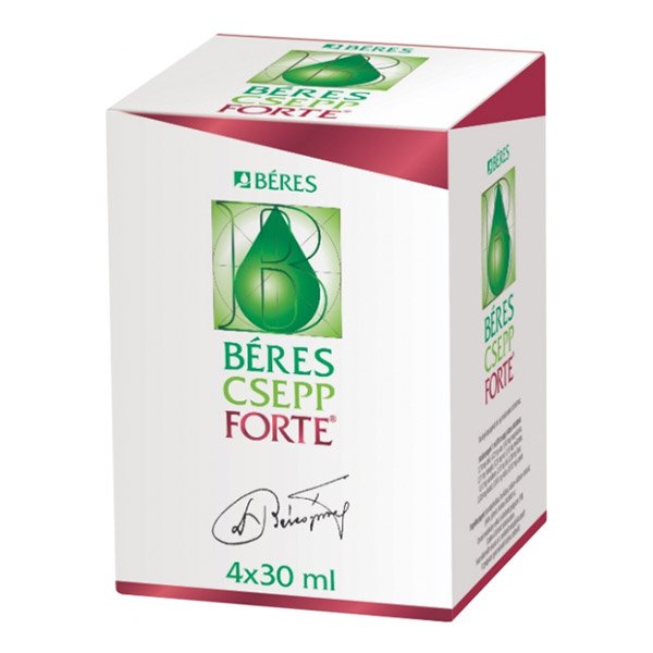 Béres Csepp Forte belsőleges oldatos cseppek – 4 kis üveg (120ml)