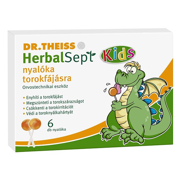 Dr. Theiss HerbalSept nyalóka torokfájásra (6x)