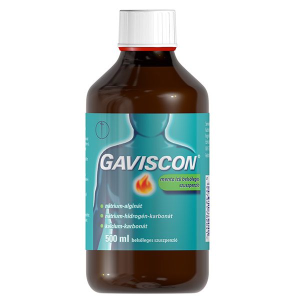 Gaviscon menta ízű belsőleges szuszpenzió (500ml)