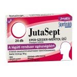 JutaVit JutaSept eper-szeder-mentol ízű szopogató tabletta (24x)