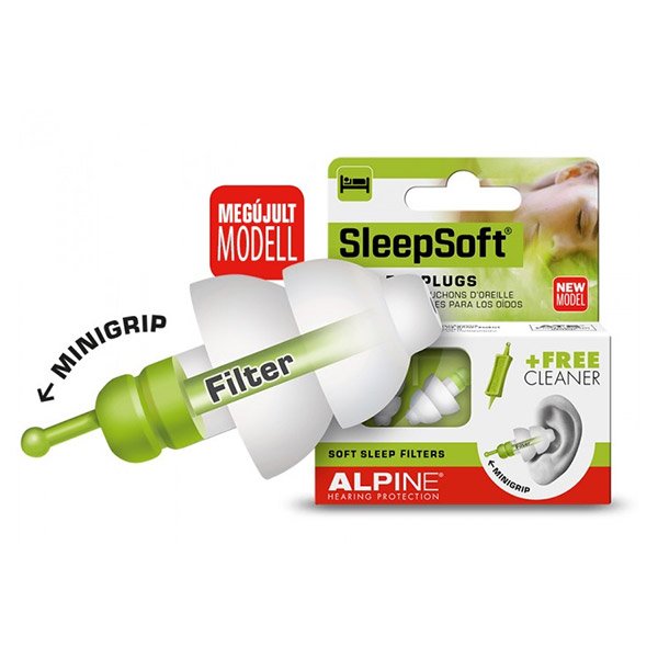 Alpine SleepSoft Minigrip füldugó - 1 pár (2x)