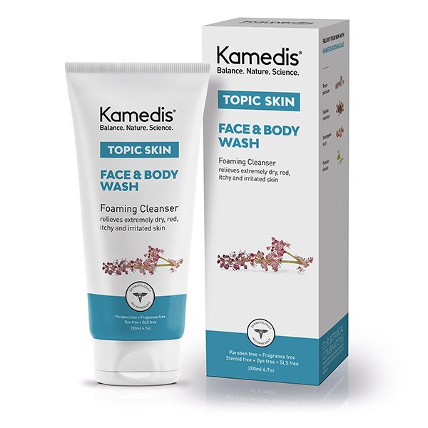 Kamedis Topic Skin arc- és testtisztító gél (200ml)