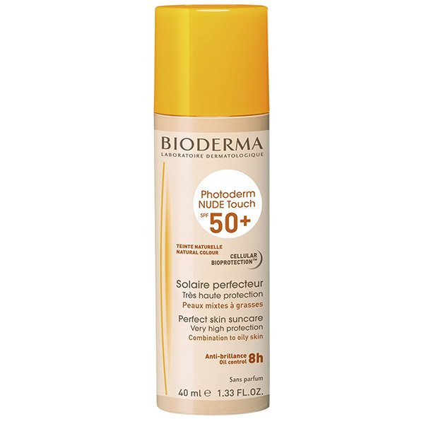 BIODERMA Photoderm Nude Touch SPF 50+ Natural 01 természetes színárnyalatú krém (40ml)