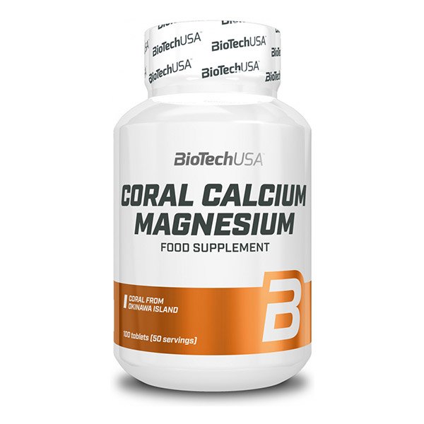 BioTechUSA Coral Calcium Magnesium tabletta (100x)