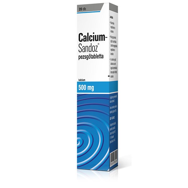 Calcium-Sandoz pezsgőtabletta (20x)
