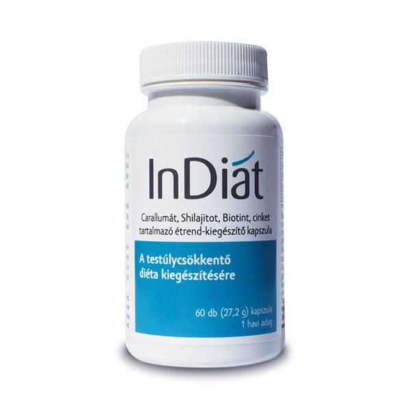 InDiat testsúlycsökkentő kapszula 60 db - Online patika vásá