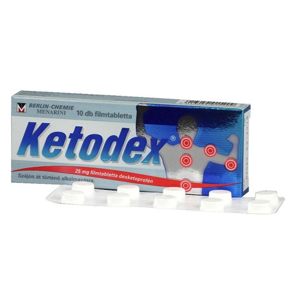 Ketodex 25 mg filmtabletta (10x)