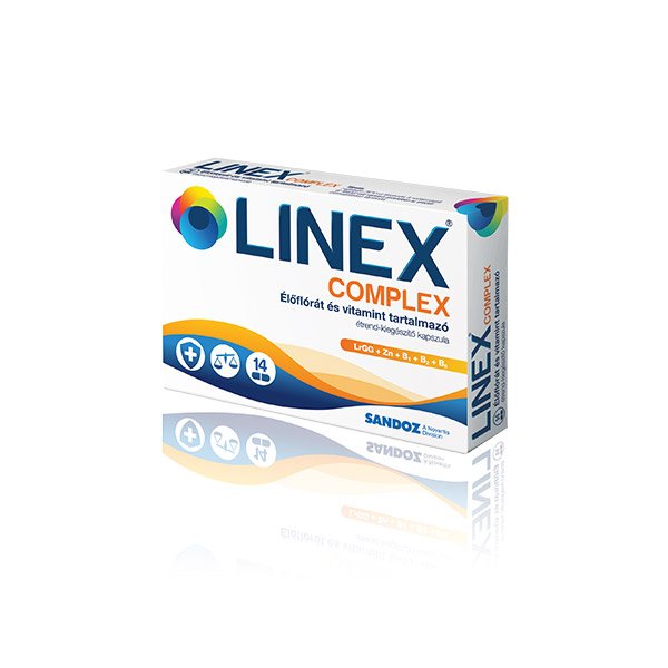 Linex Complex élőflórát tartalmazó kapszula (14x)