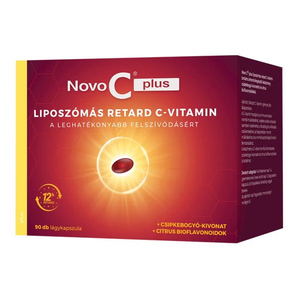 Novo C Plus liposzómás Retard C-vitamin kapszula (90x)