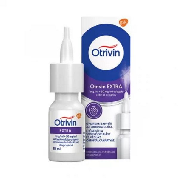 Otrivin Extra 1 mg/ml+50 mg/ml adagoló oldatos orrspray (10ml)
