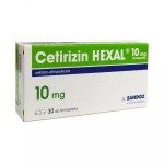 Cetirizin Hexal 10 mg filmtabletta (30x)