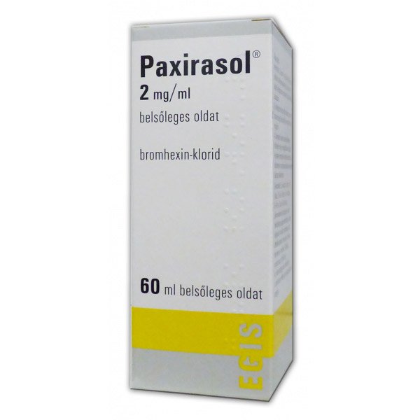 Paxirasol 2 mg/ml belsőleges oldat (60ml)