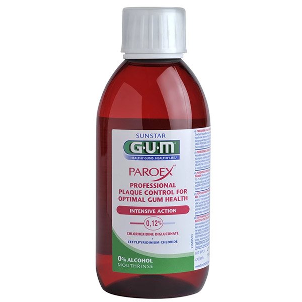 Gum Paroex CHX 0,12% szájvíz (300ml)