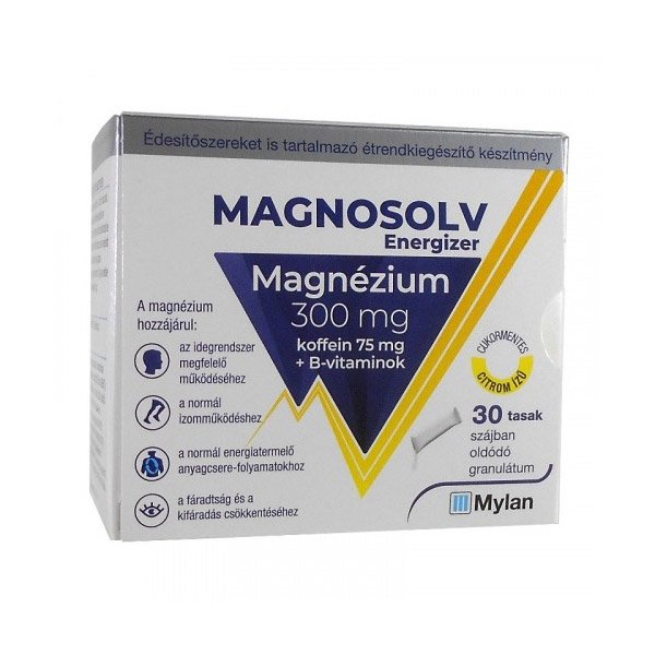 Magnosolv Energizer 300 mg granulátum (30x)