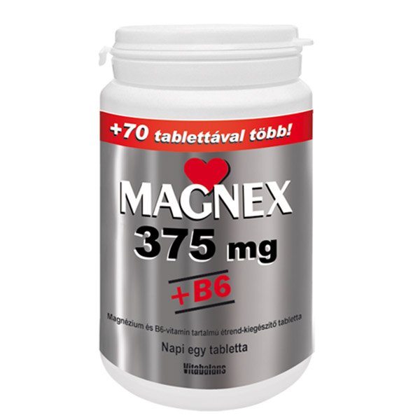 Vitabalans oy Magnex 375 mg + B6-vitamin tabletta (180x+70x)
