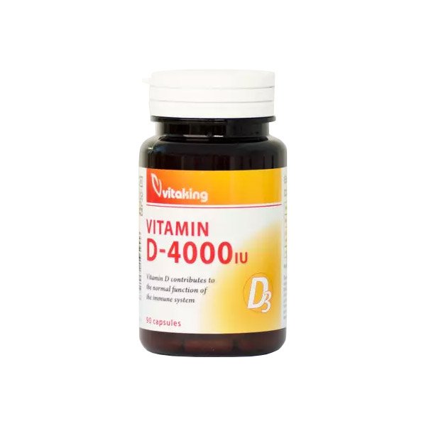 Vitaking D3-vitamin 4000NE gélkapszula (90x)
