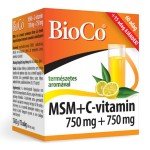 BioCo MSM + C-vitamin 750 mg + 750 mg italpor (75x)