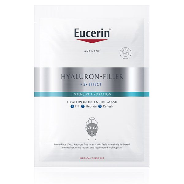 Eucerin Hyaluron-Filler (ráncfeltöltő fátyolmaszk) (4x)