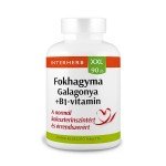 Interherb XXL Fokhagyma & galagonya + B1-vitamin tabletta (90x)