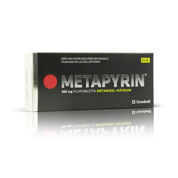 Metapyrin 500 mg filmtabletta (20x)