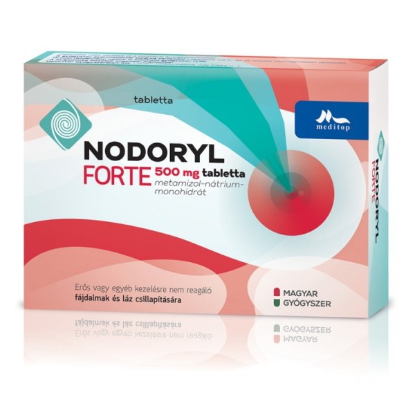 Nodoryl Forte 500 mg tabletta (10x)