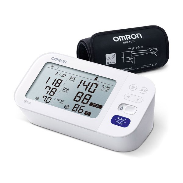 Omron M6 Comfort felkaron működő automata vérnyomásmérő készülék (1x)