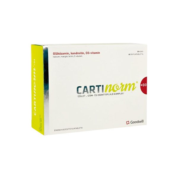 Cartinorm + D3 filmtabletta (60x)