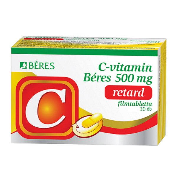 C-vitamin Béres 500 mg retard filmtabletta (30x)