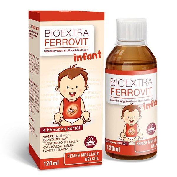 Bioextra Ferrovit Infant szirup (120ml)