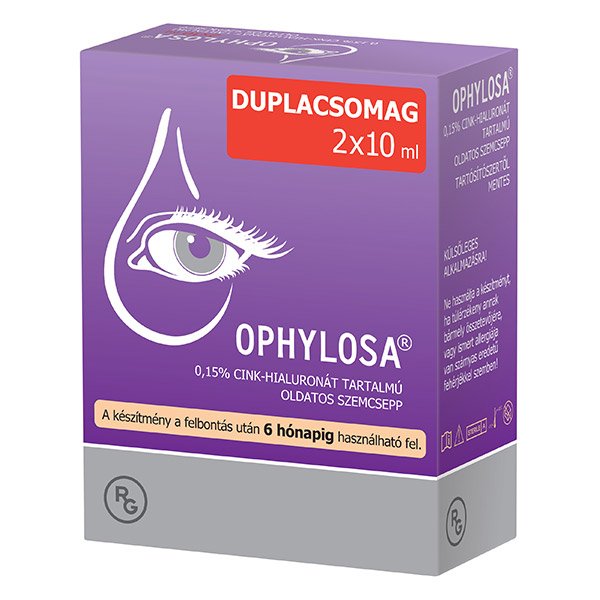 Ophylosa 0,15% oldatos szemcsepp (10ml)