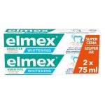Elmex Sensitive Whitening fogkrém érzékeny fogakra (Duo Pack – 75ml+75ml)