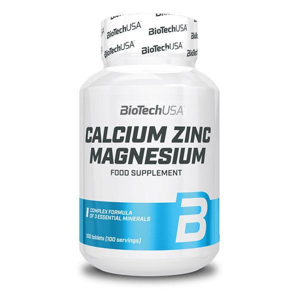 BioTechUSA Calcium Zinc Magnesium tabletta (100x)