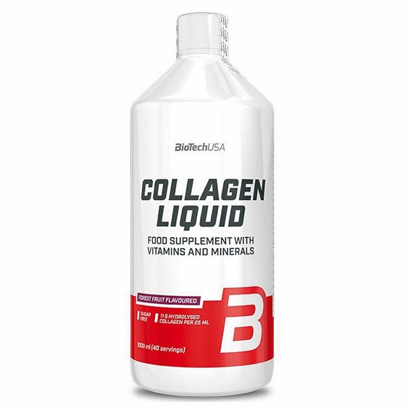 BioTechUSA Collagen Liquid erdei gyümölcs ízű ital (1000ml)