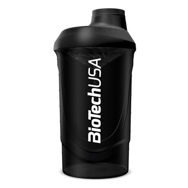BioTechUSA Wave Shaker fekete keverőpalack (600ml)