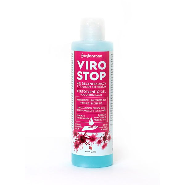 ViroStop fertőtlenítő gél (200ml)