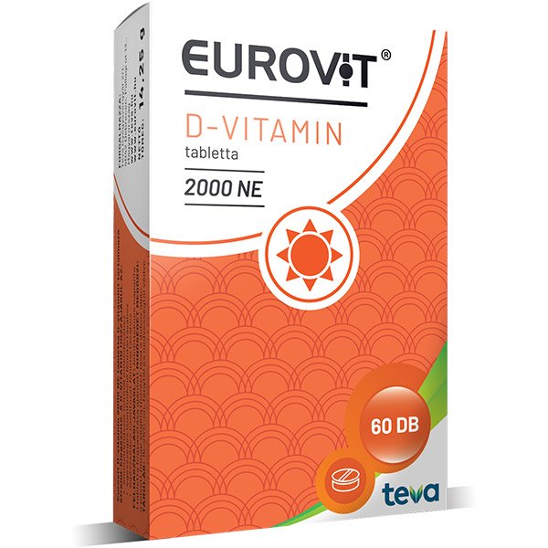 Eurovit D-vitamin 2000 NE tabletta (60x)
