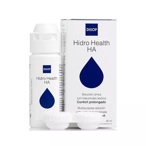 Hidro Health HA kontaktlencse ápoló folyadék + antibakteriális tok (60ml)