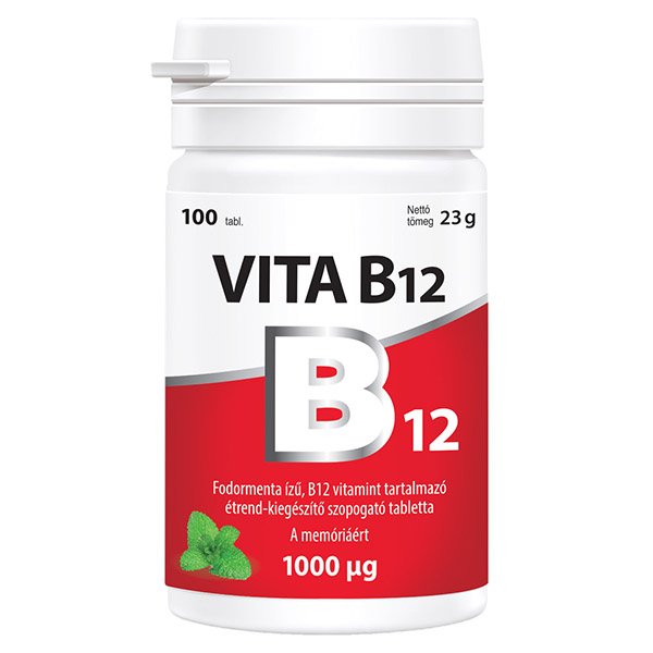 Vitabalans oy Vita B12 1000µg tabletta (100x)