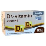 JutaVit D3-vitamin 2000 NE lágykapszula (100x)