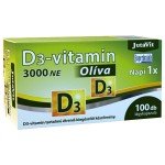 JutaVit D3-vitamin 3000 NE olíva lágykapszula (100x)