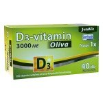 JutaVit D3-vitamin 3000 NE olíva lágykapszula (40x)